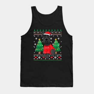 Kerry Blue Terrier Christmas Ornament Tree Xmas Tank Top